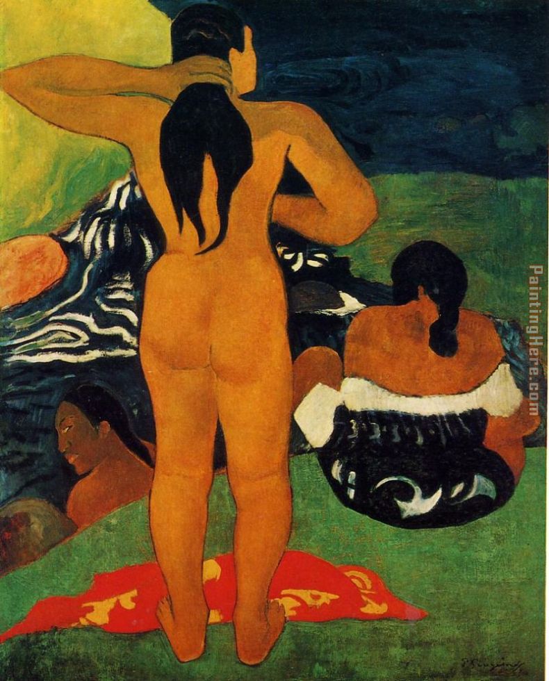 Paul Gauguin Tahitian Women Bathing